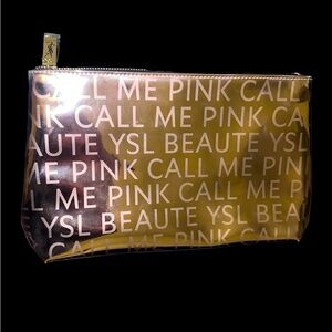 YSL Yves Saint Laurent Beaute cosmetic bag -new